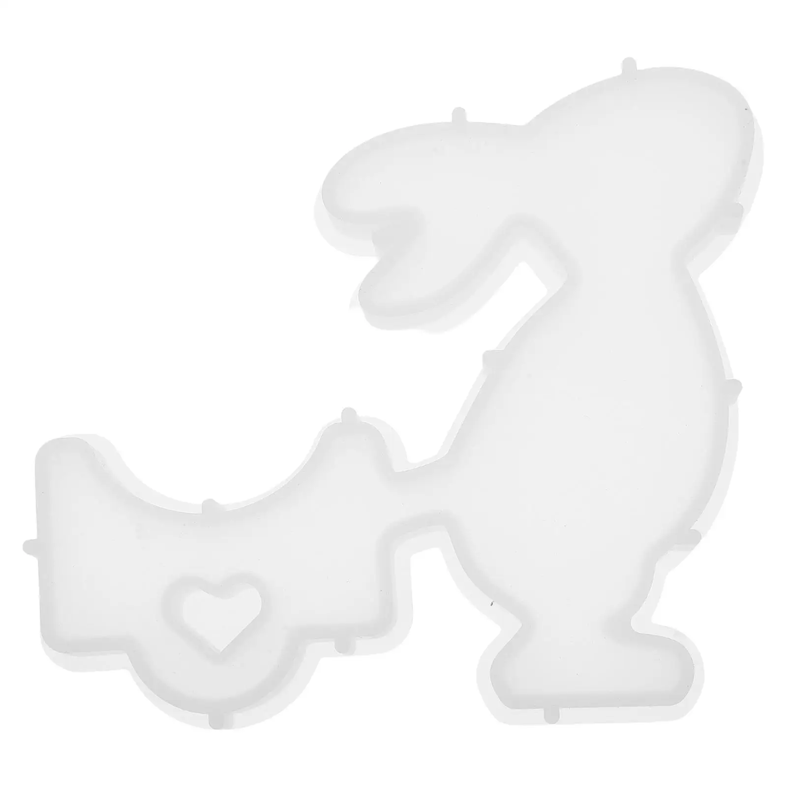 

Baking Fondant Model Plaster Mold Fudge Easter Bunny Chocolate Cake Molds