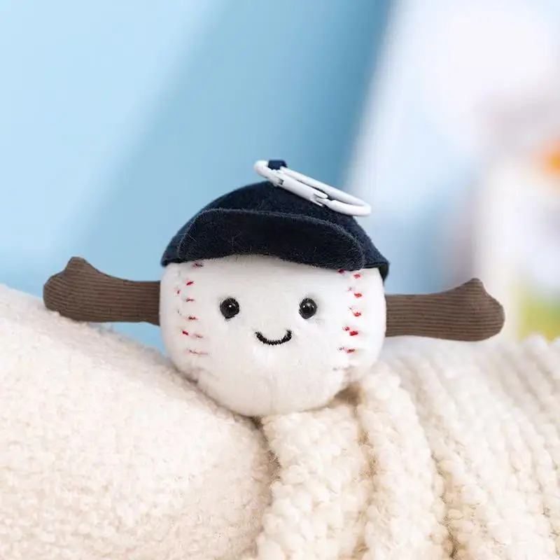 16cm nouvelle série de boules de Simulation sac à dos pendentif poupée en peluche jouet dessin animé mignon cadeau pour petite amie poupée amusante