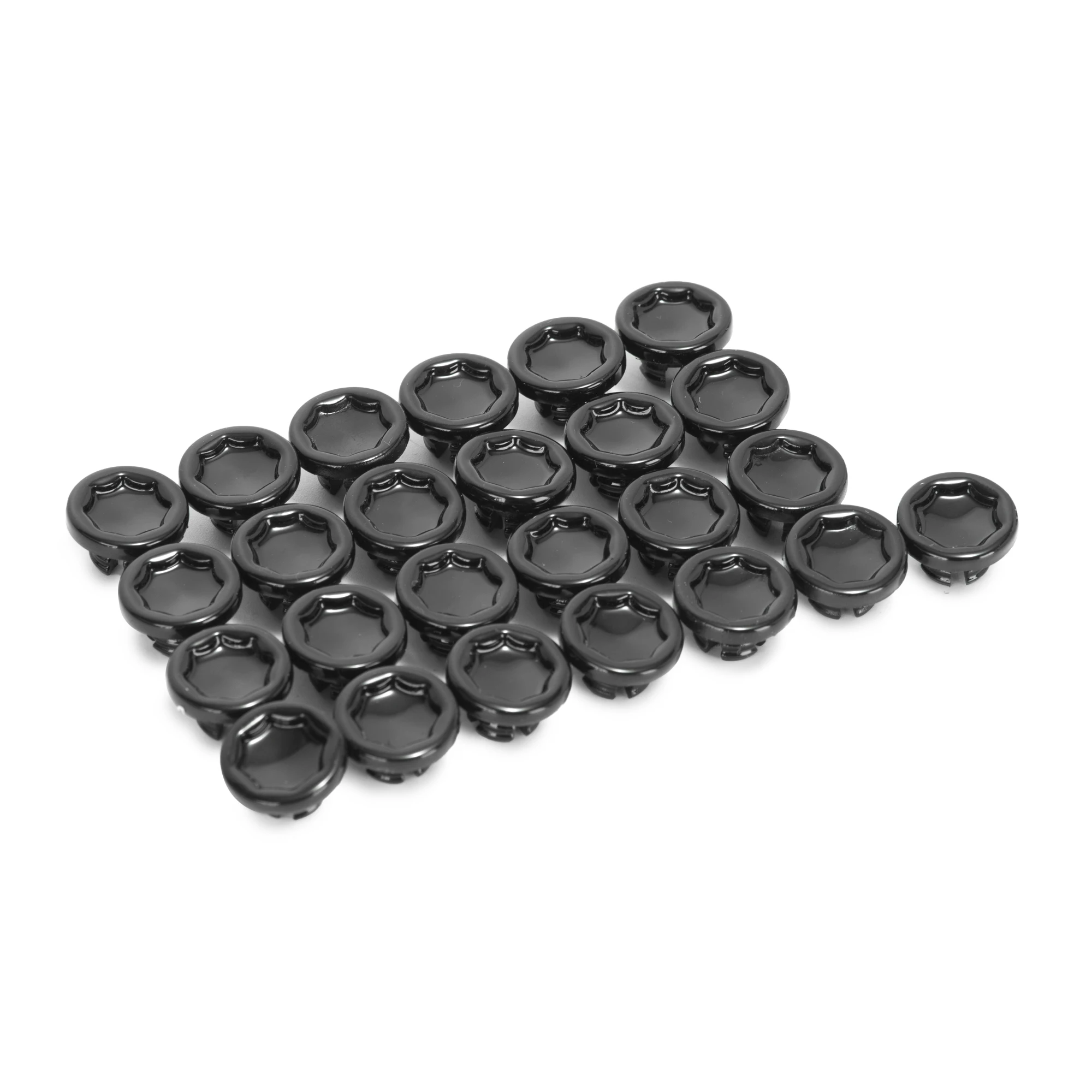 Eloxiumy 25pcs or 100pcs 7.8mm Wheel Rivets Nuts Car Styling Tunning Exterior Accessories For Car Rim Lip Decoration Auto Parts