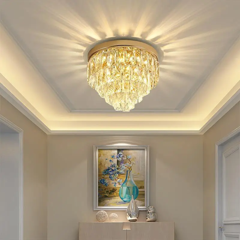 

corridor lights, balcony lights, European crystal lamps, Italian modern ceiling lights