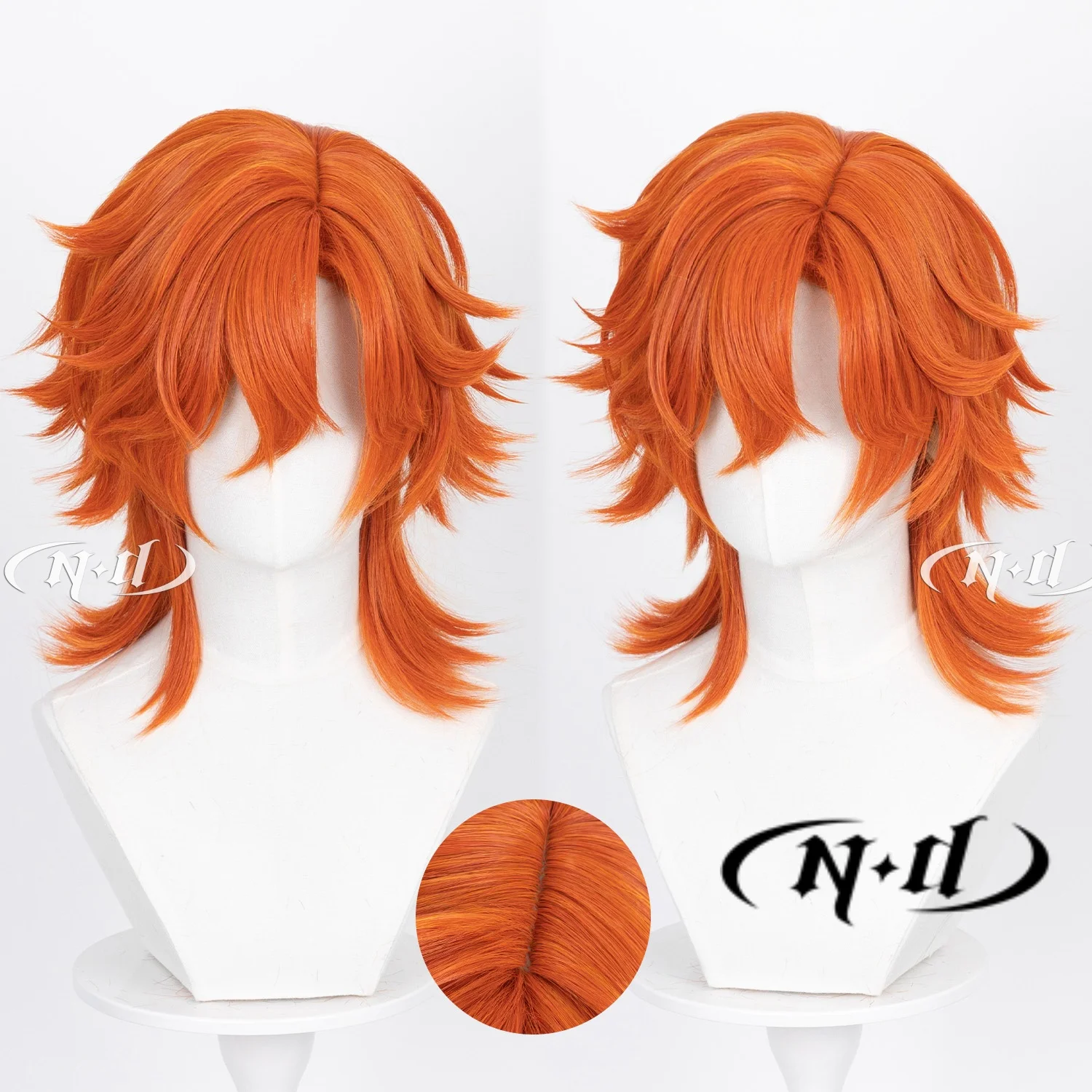 ND Nick Nicholas Piberius Wilde Zootropolis Cosplay Wigs Hair Hairpiece for Comic-con Cosplayer Halloween Costume Party Theme