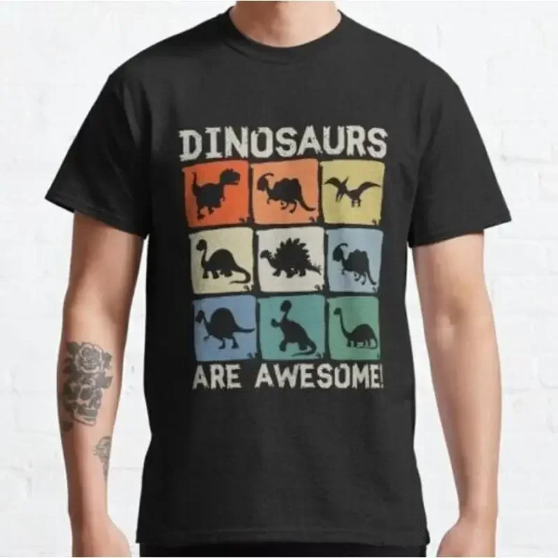 New Dinosaurs Are Awesome Classic T Shirt