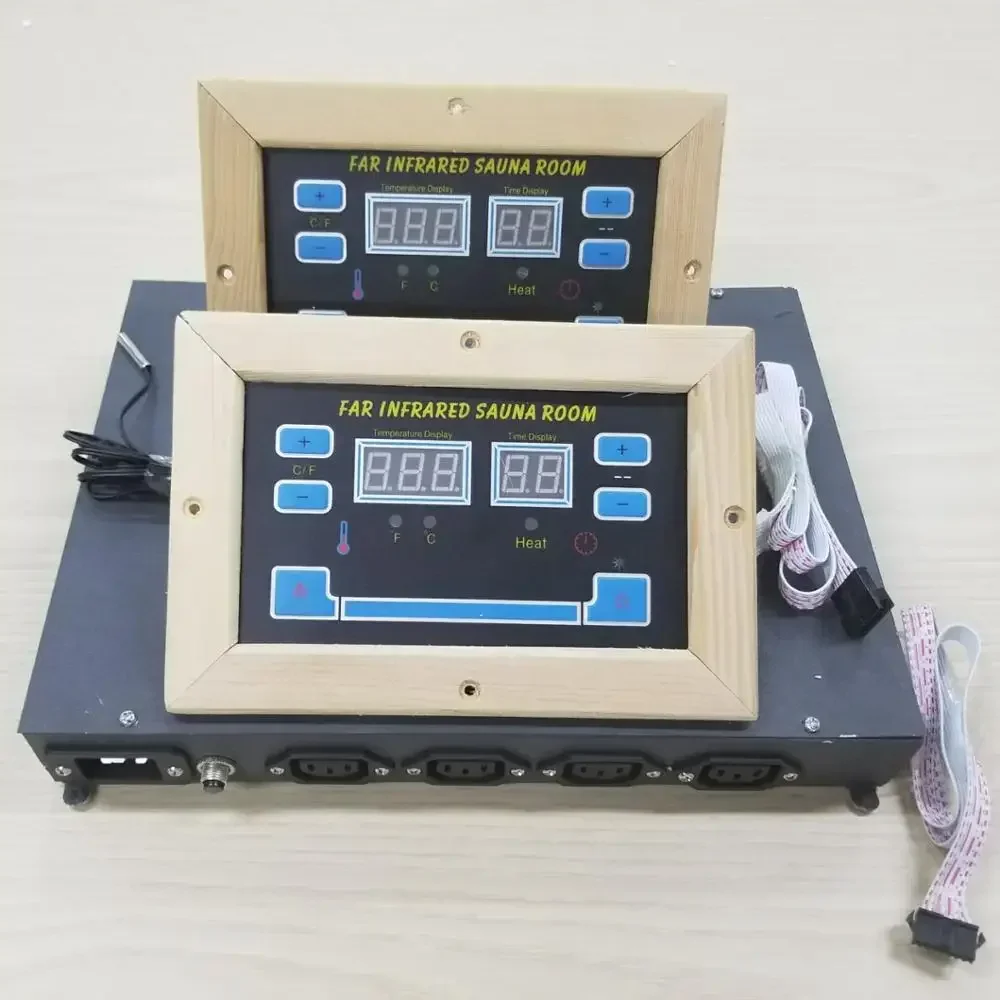Genuine Product Guarantee，110-240V IDS-CT02 Traditional Sauna Dry Steam Sauna and  Infrared Sauna Control Panel Control Box