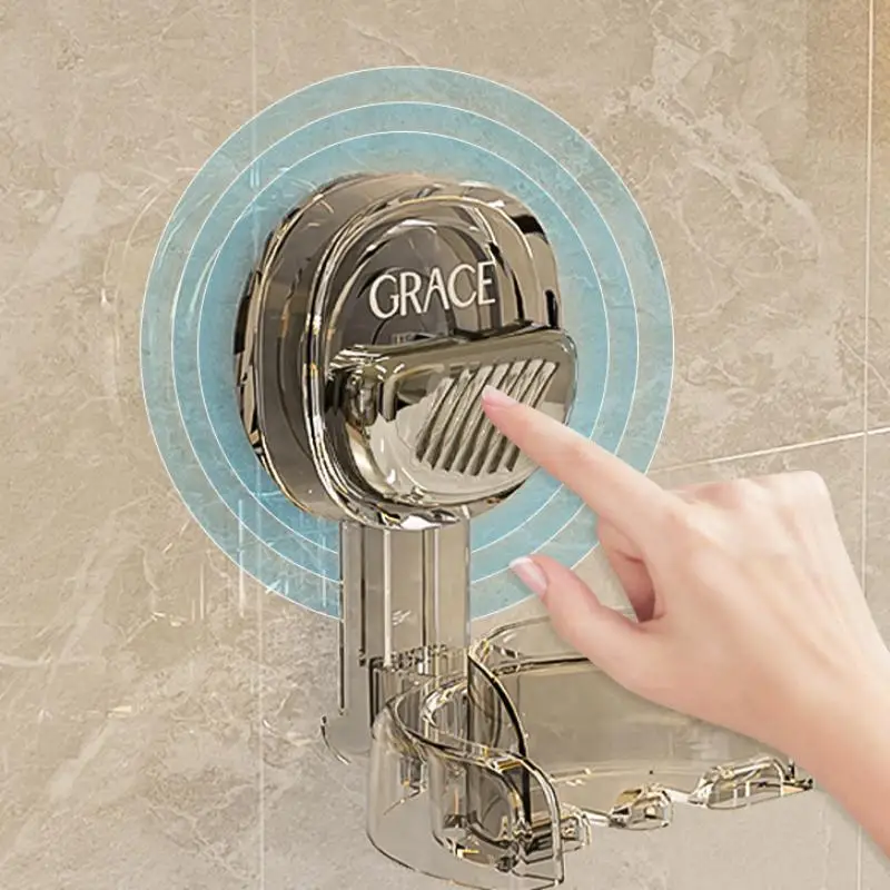 1 مجموعة شفط كأس حامل فرشاة الأسنان والرف مع عدم وجود الحفر جدار جبل تصميم عالية قيمة كأس الأسنان مجموعة الحمام التخزين المنظم