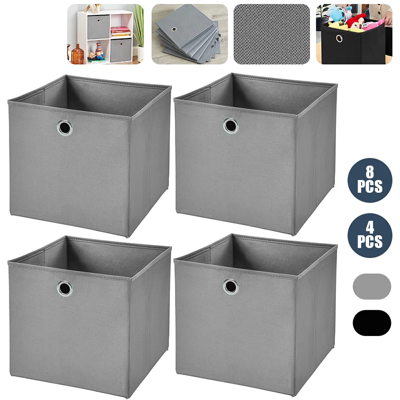 Folding Storage Box Wardrobe Storage Organizer for Clothing Underwear Sock Toy Cosmetics Sundries