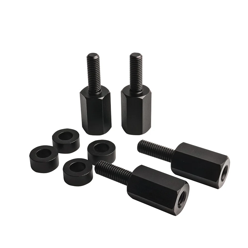 UTV Seat Riser Kit für Canam Maverick X3 Seat Lift Up Riser Schrauben Schwarze Aluminium-Montagehalterungen Styling-Zubehör – Detail 4