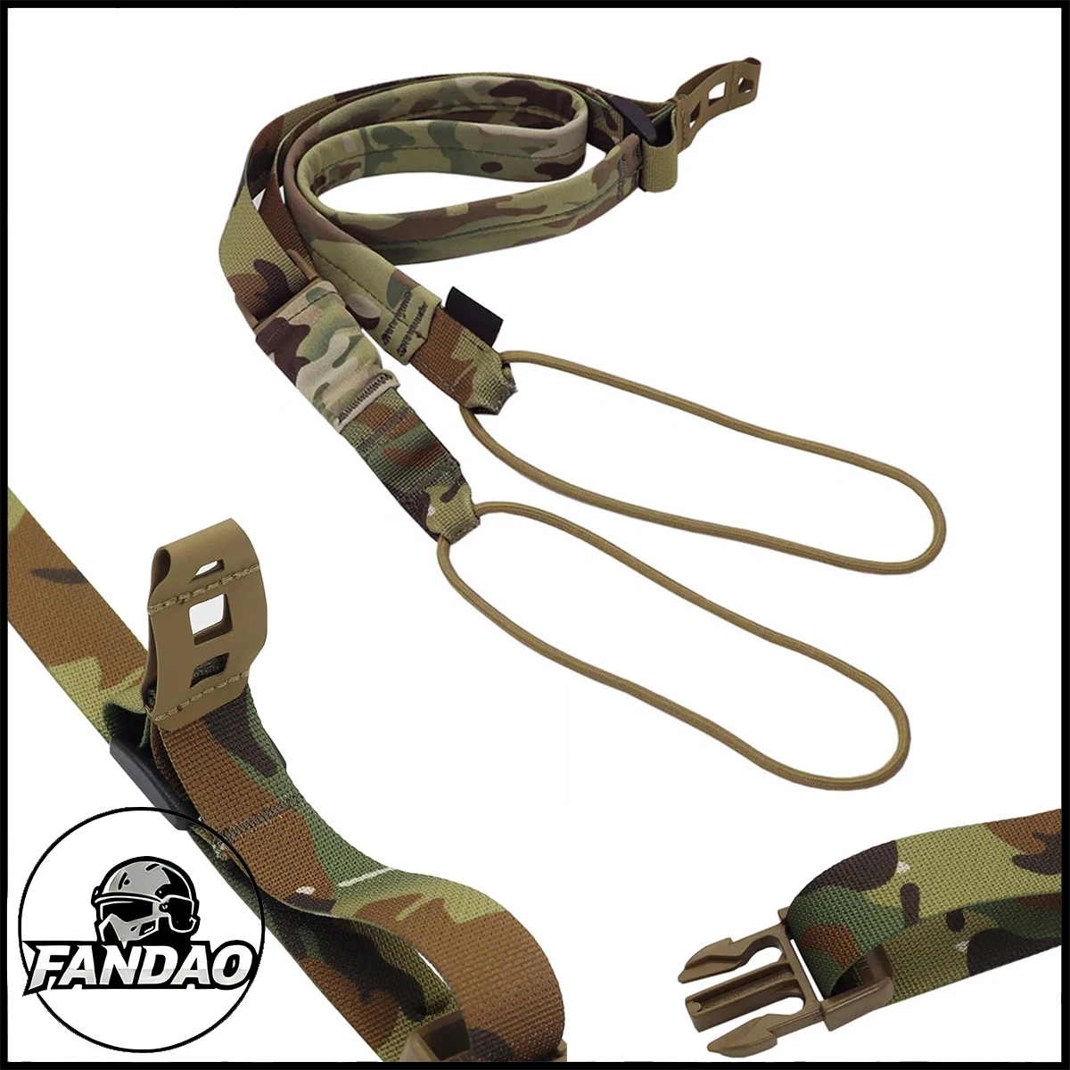 CARBINE SLING MK II 2 Point Sling Adjustable Shoulder Strap Crossbody Sling for Airsoft Rifle Camera Backpack Outdoor Hunting