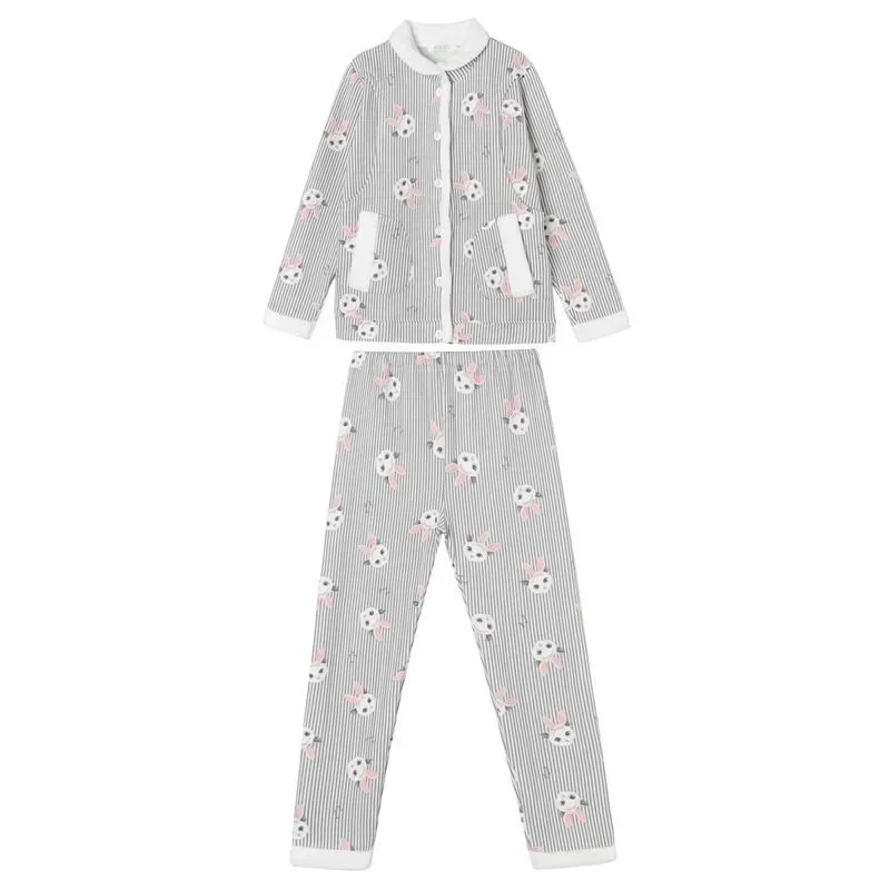 New Confinement Clothing Spring Autumn Thick Autumn Winter Homewear Postpartum Nursing Pajamas Plus-size Warm Sleepwear