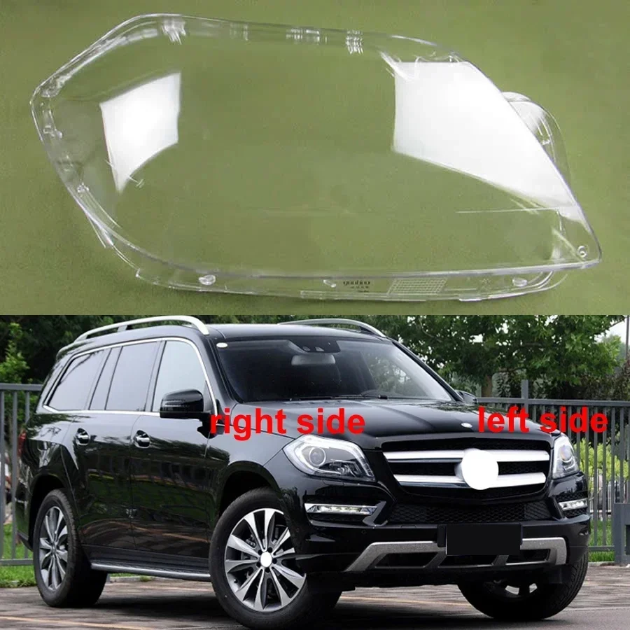 

Для Benz GL W166 GL350 GL400 GL450 GL500 2012-2016 крышка фары прозрачный абажур фотообъектив оргстекло