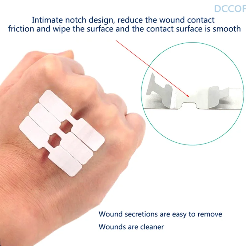 10Pcs Waterproof Adhesive Band Aid Emergency Wound Closure Butterfly Bandages