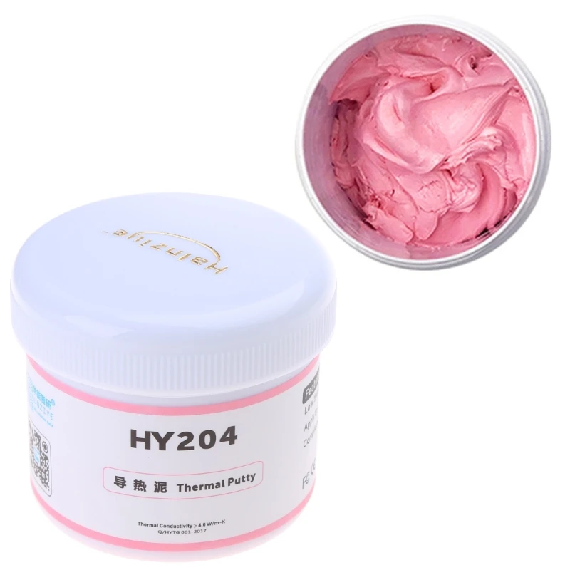 HY234 Thermal Putty for GPU Graphics Card Thermal Pad Replacement Non-Conductive Custom Thickness High Performance