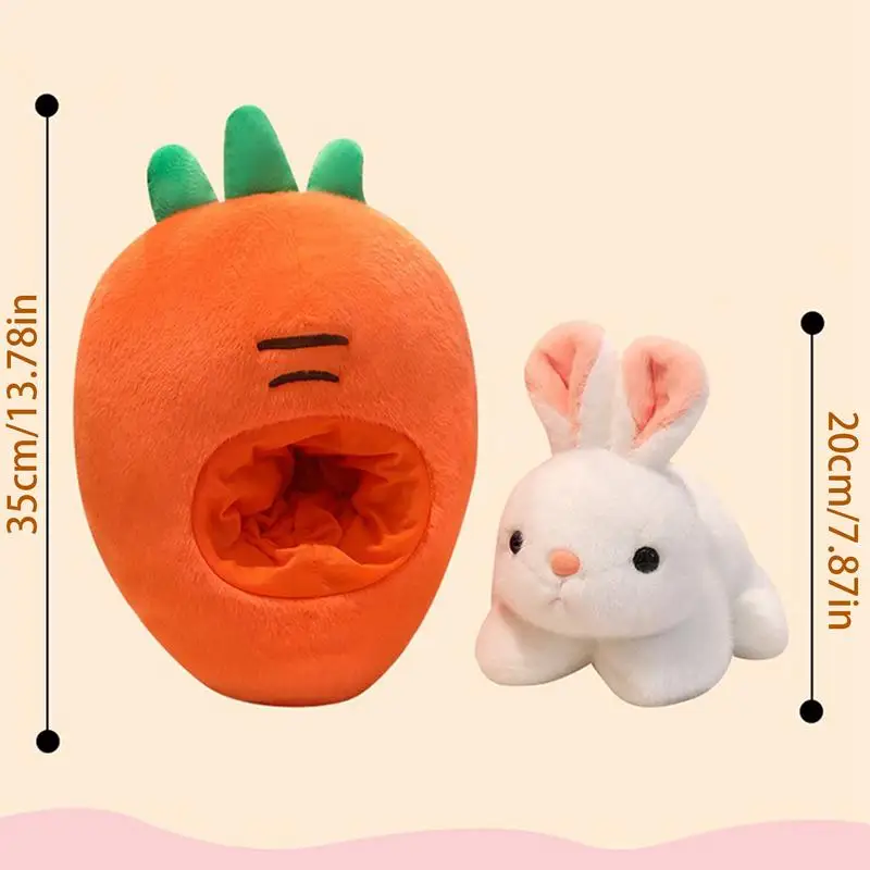 Coelhinho de pelúcia fofo macio coelho de pelúcia conforto bonecas animais e travesseiro para crianças adultos adolescentes meninos criança família aniversário