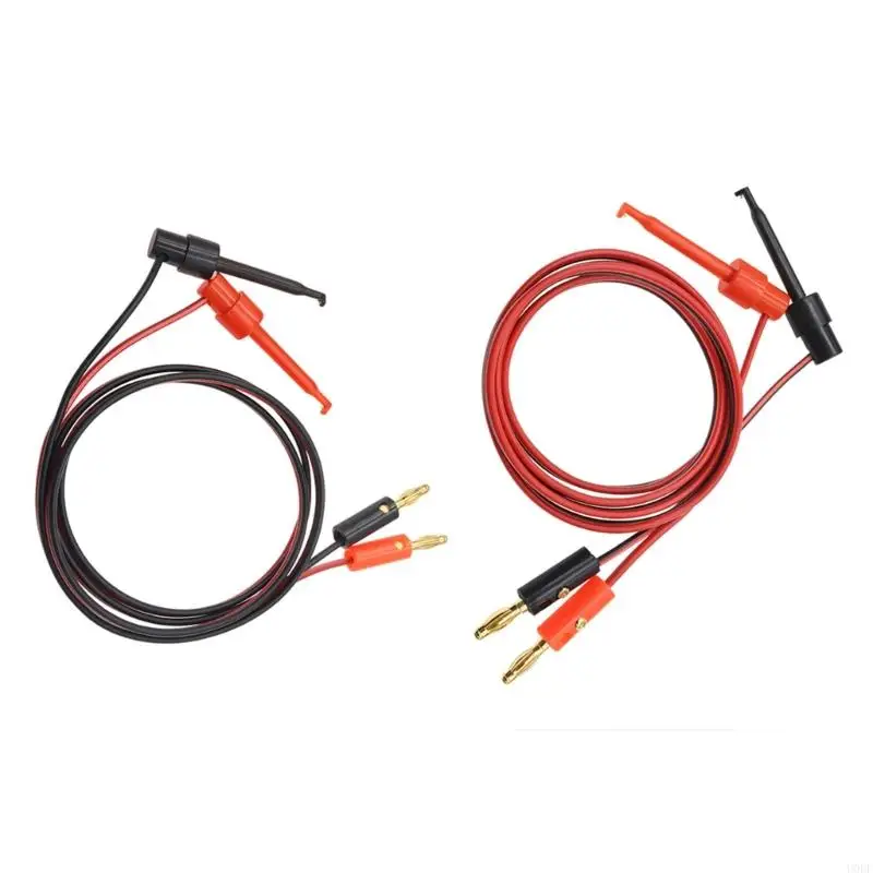 U0DF Banana Plug Test Leads Wire Connector with Copper Wire Cores Suitable for Multimeter Instrumentation & Tool Accessories