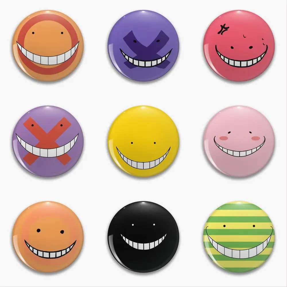 Assassination Classroom Anime Brooch Bag Clothing Hat Badge Accessories Jewelry Gifts