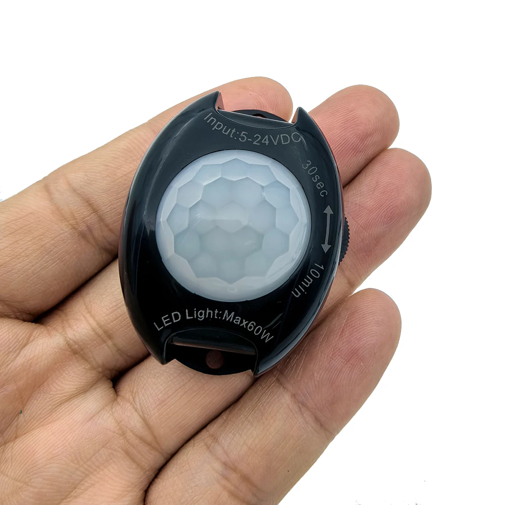 Motion Sensor DC 5V 12V Light Switch Movement Detector Activated Timer Automatic PIR Motion Sensor LED Strip Light Module Tape