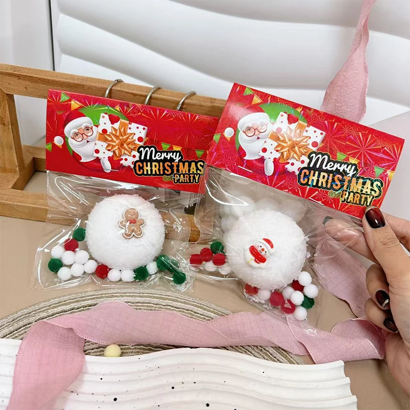 Christmas Snowman Squeeze Toy Kawaii Slow Rebound Decompression Vent Toys TPR Fidget Sensory Toys For Kid Adult Xmas Gifts