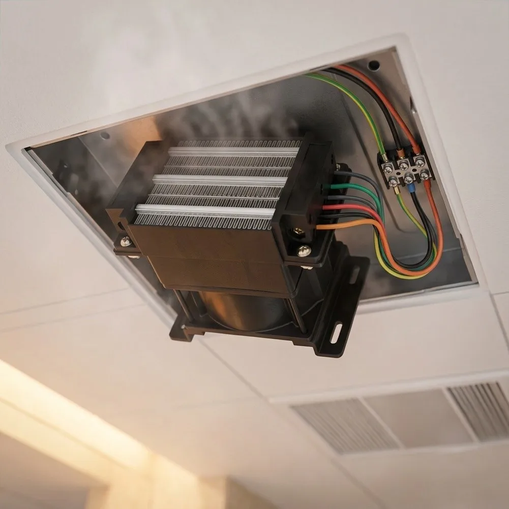 500W For PTC Fan for Efficient Warmth in Tight Spaces Including Automotive Systems Incubators and Calibration Equipment