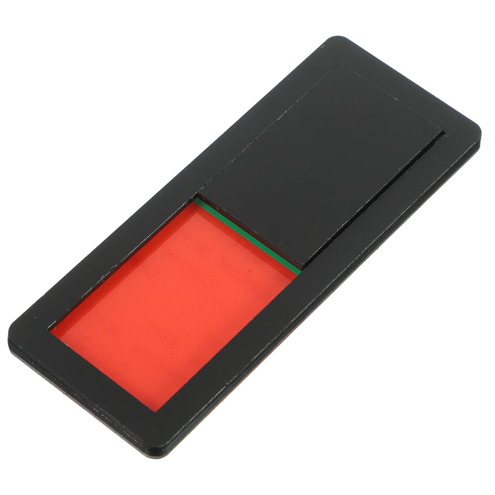 Office Door Sign Privacy Slider Indicator for Meeting Room Bathroom Principal Use Fine Workmanship Universal Application Subtle