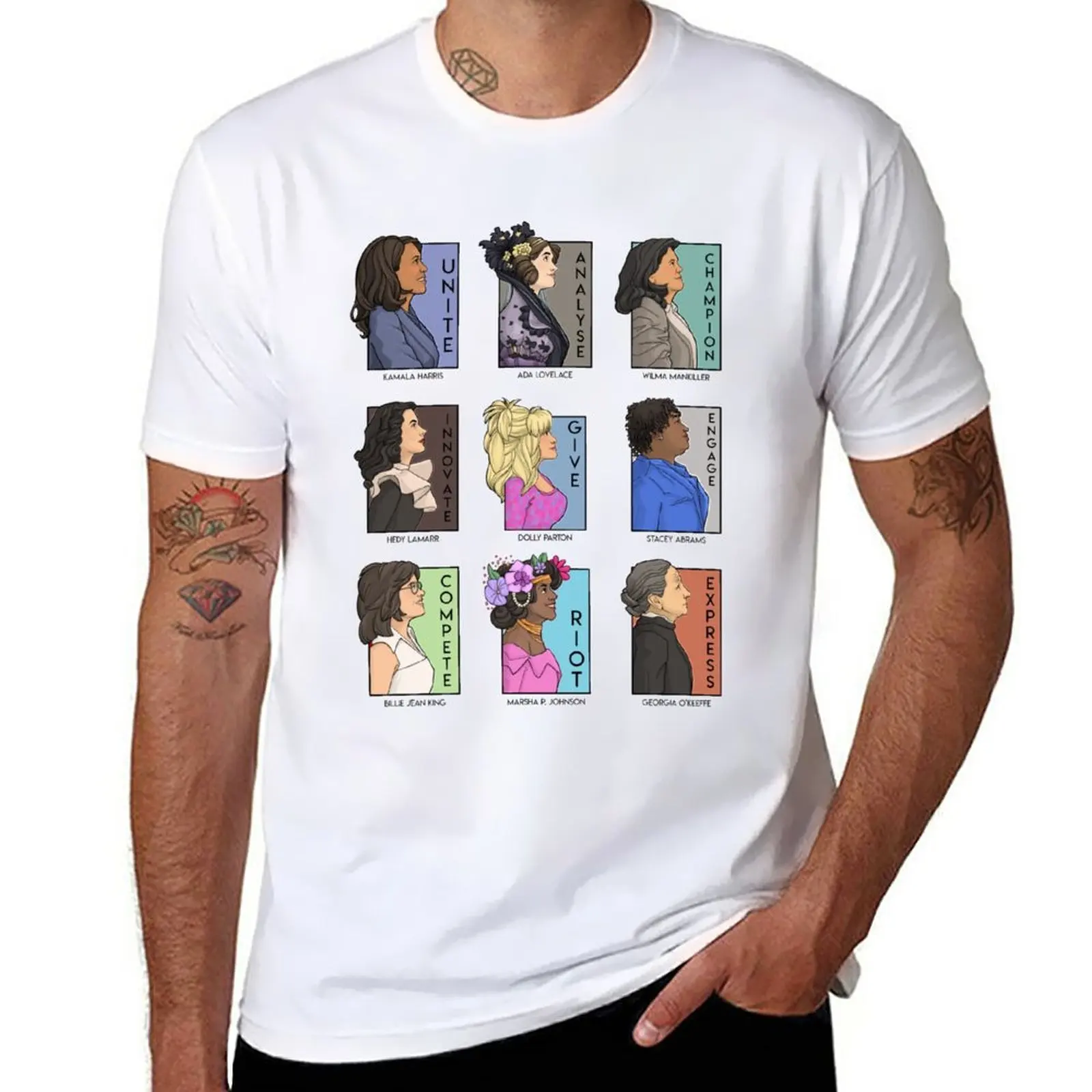 

New She Series Real Women - Version 3 T-Shirt quick drying t-shirt cute clothes quick-drying t-shirt mens vintage t shirts