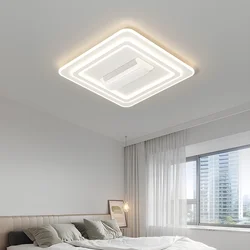 Bladeless ceiling fan with light remote control modern fan lighting smart home decoration simple indoor lighting fixture