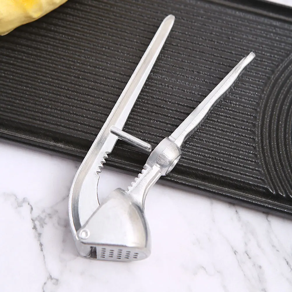 

2 Pcs Multifunctional Manual Garlic Pounder Mincer for Kitchen Aluminum Alloy Pressing Tool Baby