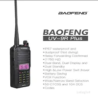 Baofeng UV-9Rplus Waterproof Radio Walkie-Talkie UV9R Boat Use Baofeng Hand Table Outdoor Long Distance Wholesale