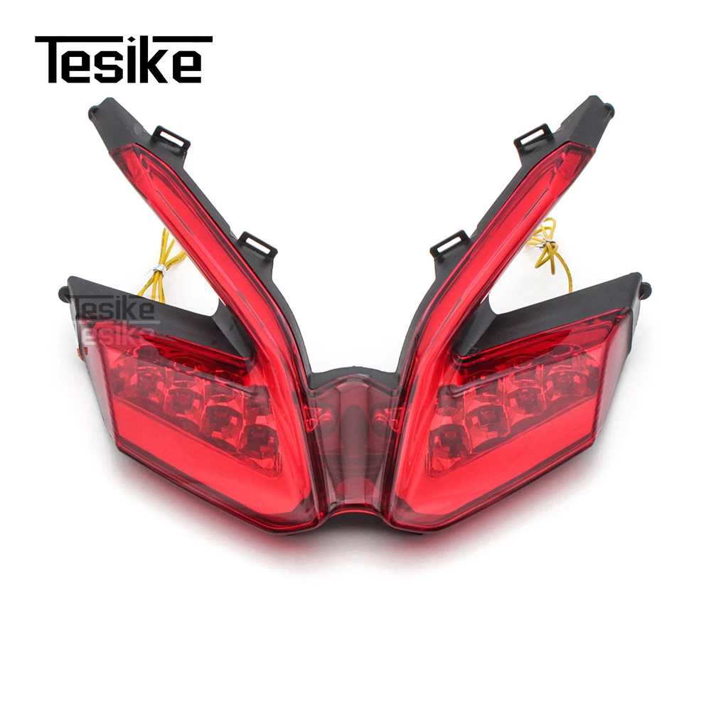 Rear LED Brake Tail Light For Ducati Superbike 899 959 1299 1199 R Panigale Turn Signal Driving Light Taillight Integrated Lamp