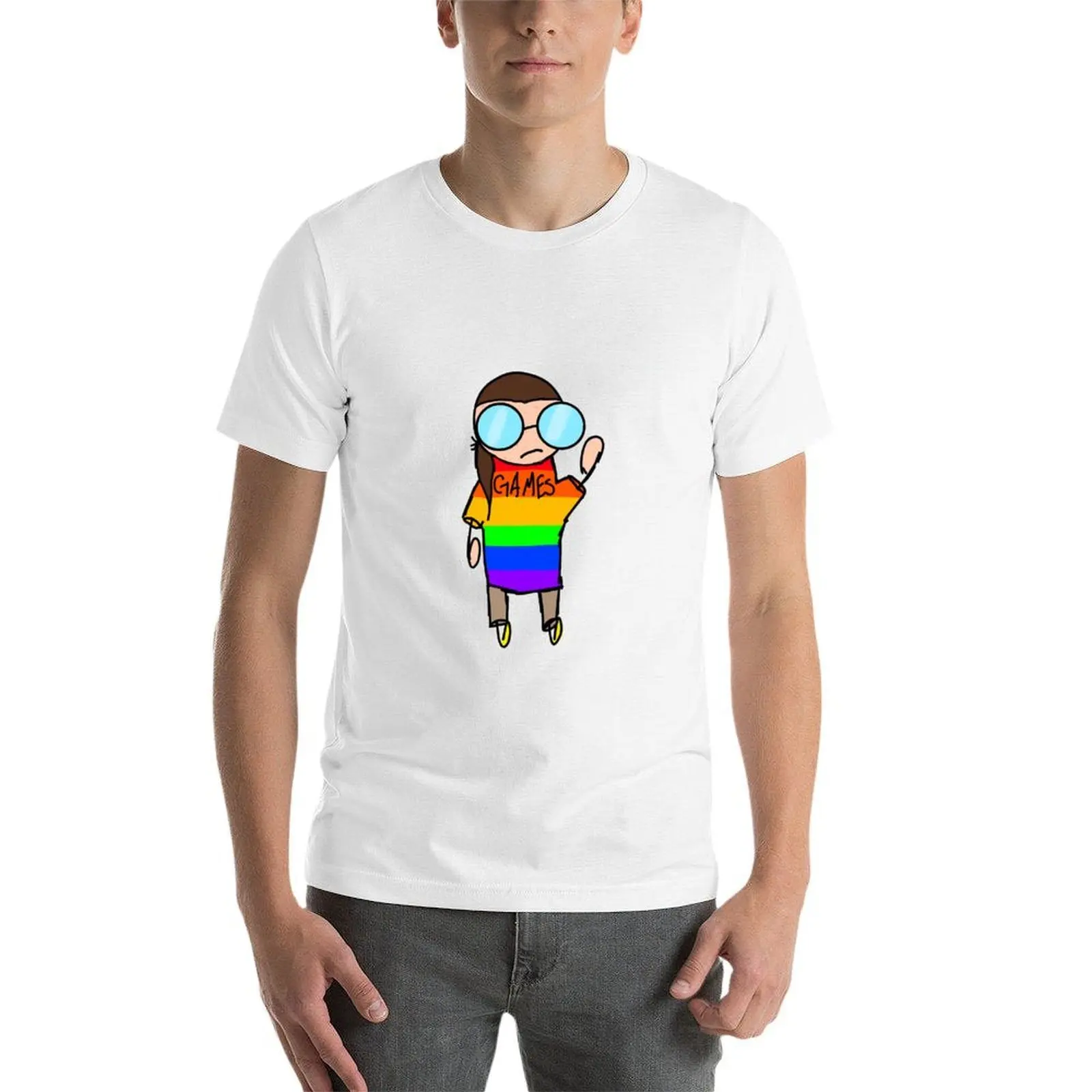 رجل نسخة رجل تي شيرت رجل ألعاب تي ياسمين سليم للقمصان القطن تي شيرت فتاة الجرافيك 2.0 صالح تي شيرت #3