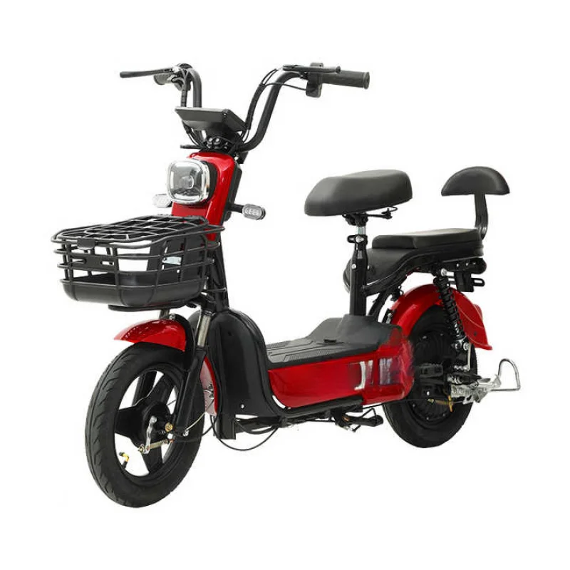 350W Brushless Motor Steel Frame Comfort Digital Display Adult City Electric Bicycle Daily Commute E-Bike