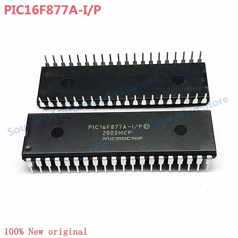 

Original PIC16F877A-I/P PDIP40 8-Bit RISC Microcontroller MCU Integrated Circuit IC Chip 100% New