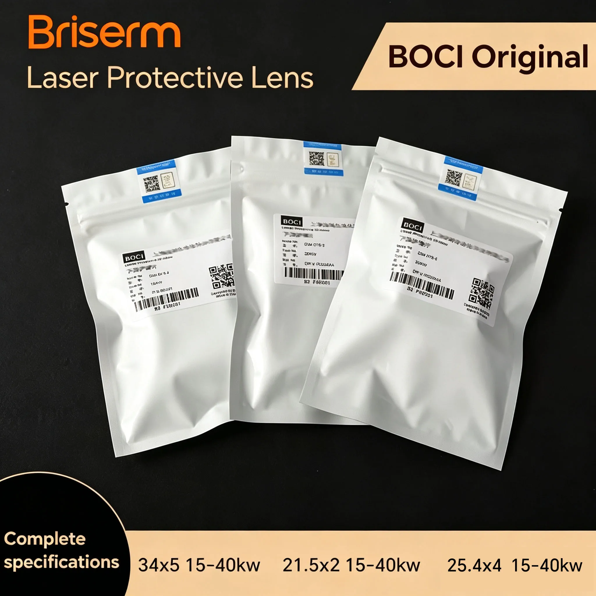 Boci Protective Lens 34x5 15kw 20kw 30kw BLT420 BLT421 BLT441 BLT641 Optical Lens Protection Windows Boci Laser Machine Lense