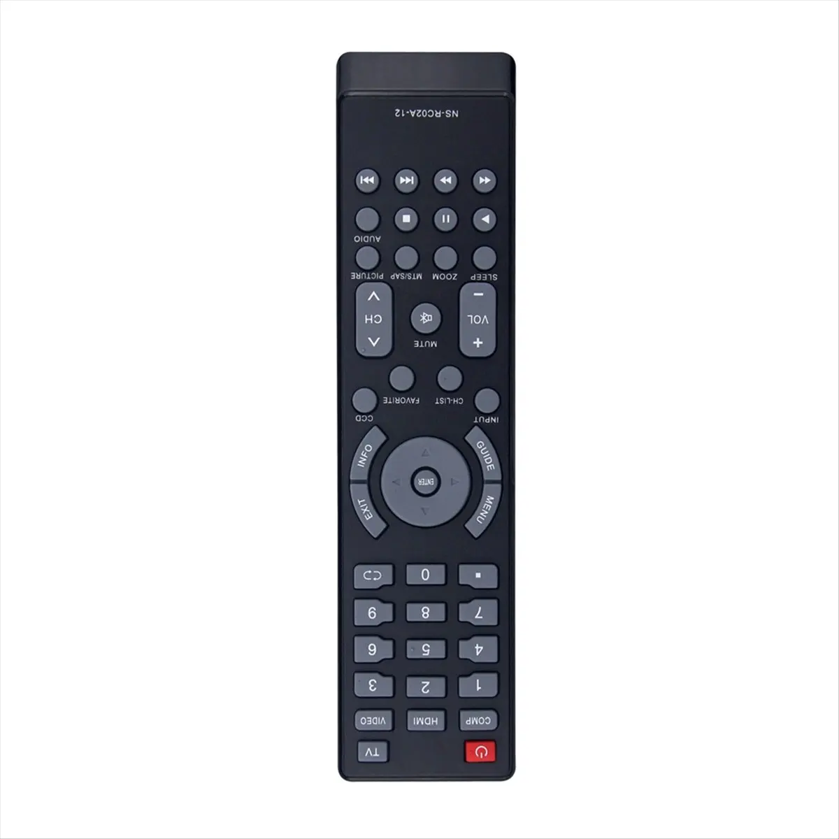 

(A30I) NS-RC02A-12 Remote Control Replace for Insignia LCD LED TV NS-15E720A12 NS-19E450A11 NS-22E730A12 NS-24E730A12