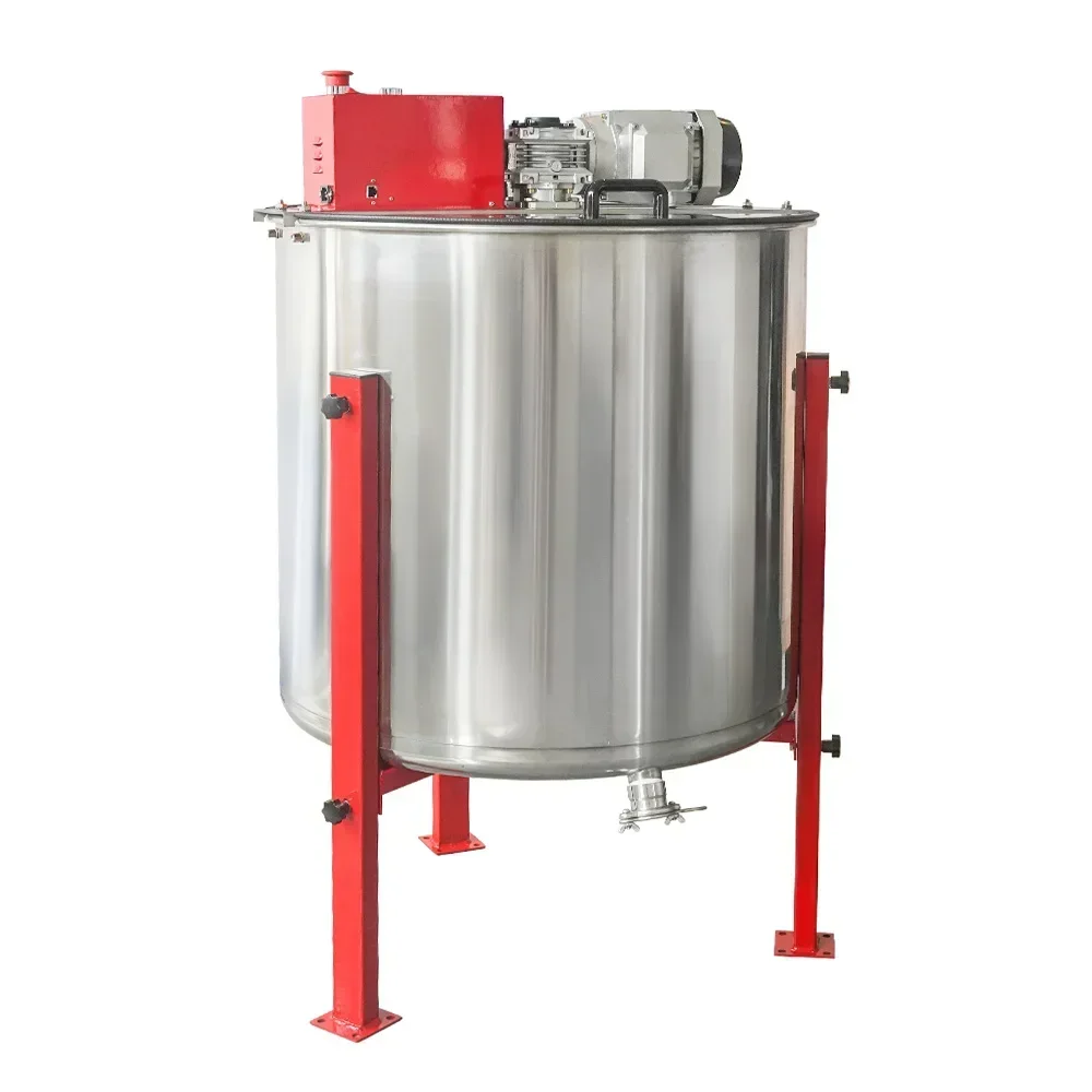 Extractor de miel automático reversible de 12 marcos de centrífuga de miel CNC Intelligence