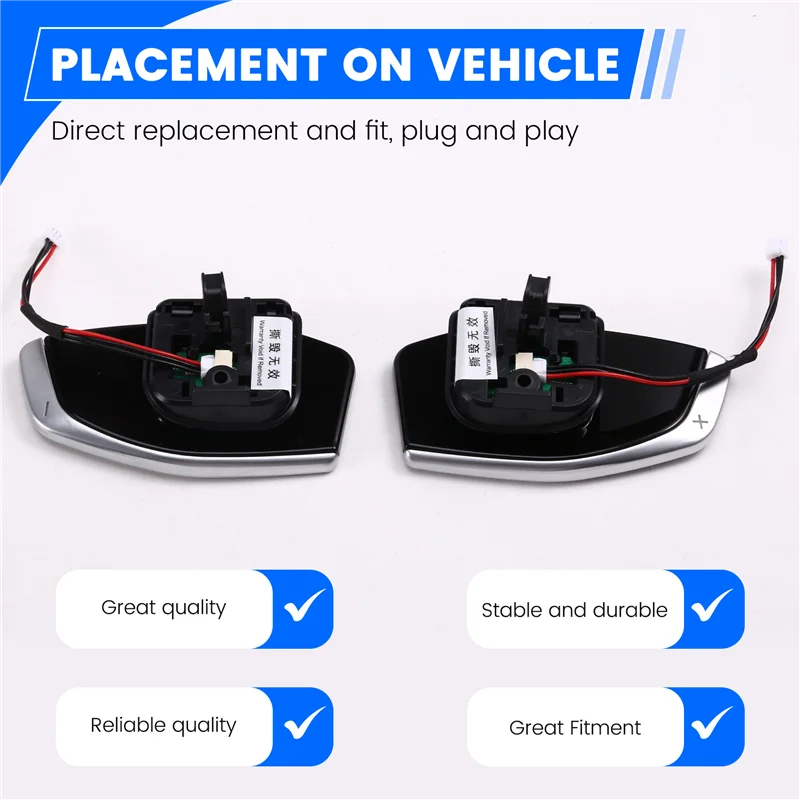 

A05U-Steering Wheel Shift Paddles Assembly For A4 B9 Multifunctional Steering Wheel With Paddle Replacement