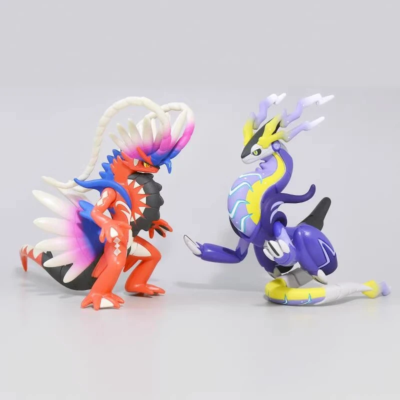 TOMY Pokemon Koraidon model Miraidon figure ML series large size doll ornaments animation game peripheral birthday gift toys