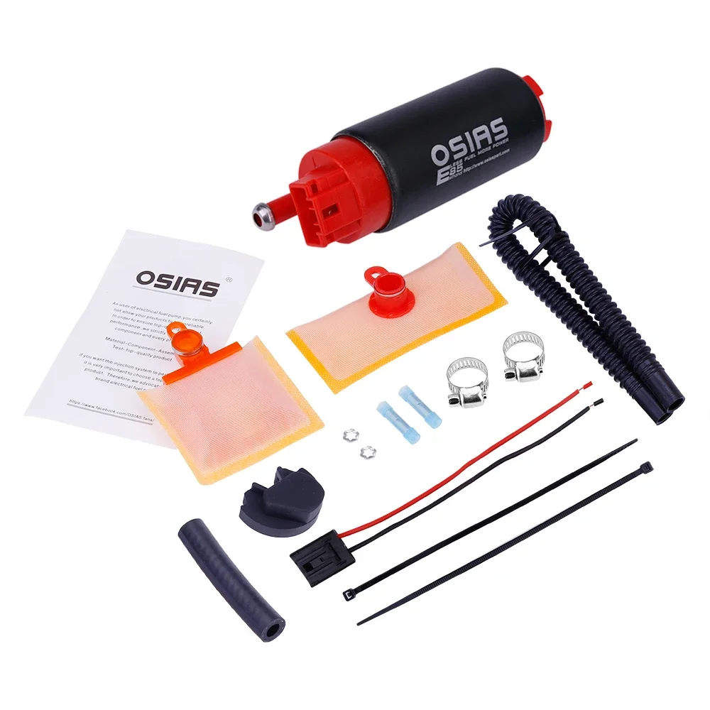 OSIAS 340LPH E85 compatibile pompa carburante ad alto flusso 