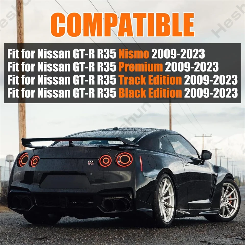 Pair LED Taillights For Nissan GTR GT-R R35 2009 2010- 2024