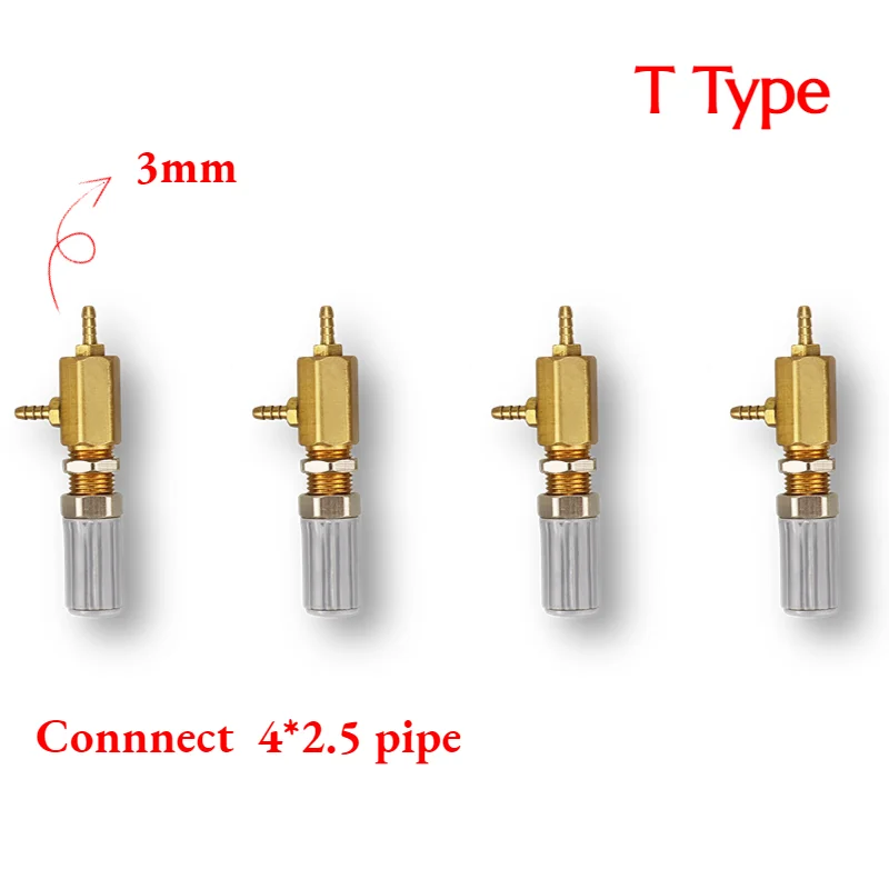 4 stks Tandheelkundige Regulerende Controle Waterklep Grotere/Kleine Tandheelkundige kliniek Benodigdheden voor Tandartsstoel Turbine Unit Tool