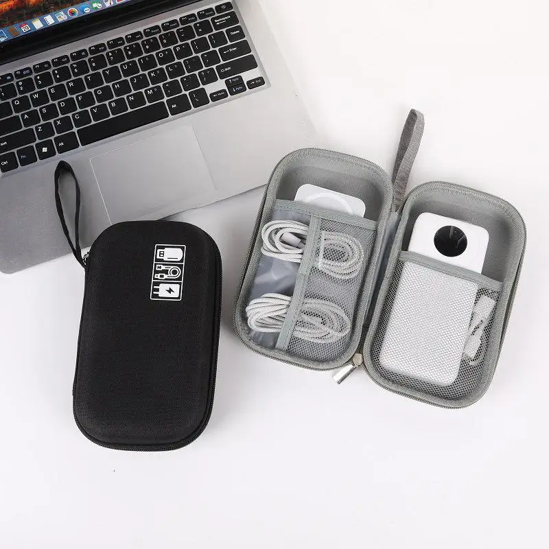 ● Travel Portable Digital Accessory Storage Bag Organizer Of Mobile Phone Bag U Disk Charging Bank Myobile Data Cable Storage Ba
