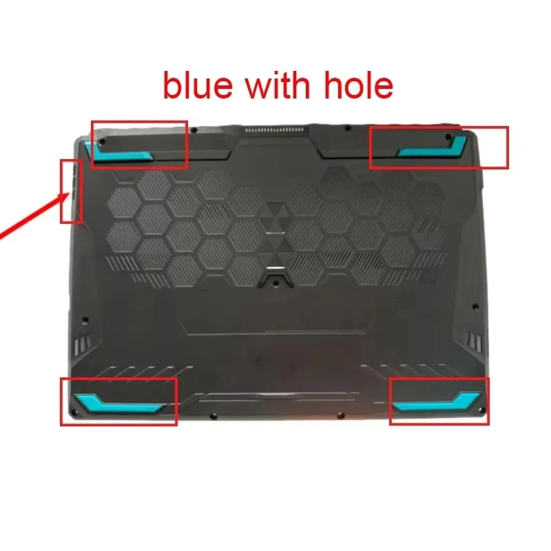Tylna obudowa LCD / Ramka ekranu / Podpórka pod nadgarstki / Dolna obudowa do TUF Gaming 8 F15 FX506 FA506 FA506II FX506H F17 FA706 FA706U FX706 FX706U — zdjęcie 6