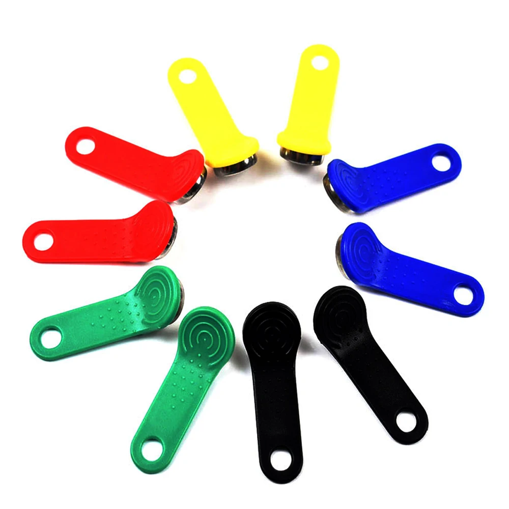 Popular Hot sell Multicolor 50pcs/lot Rewritable RFID RW1990 iButton TM Touch Memory Clone Duplicate Key Copy Card Sauna Key Opt