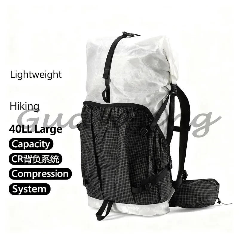 Waterproof Outdoor Sports Mountaineering Rucksack, Lightweight Backpack Equipped with Ergonomic Carrying System