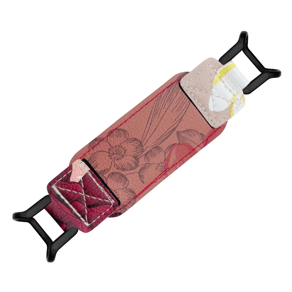 

Ремешок для планшета из искусственной кожи с цветами, эластичный держатель для чтения электронных книг с защитой от падения для Kindle/Kobo/Voyaga/Lenovo/Sony 6-8 дюймов, планшета для электронных книг