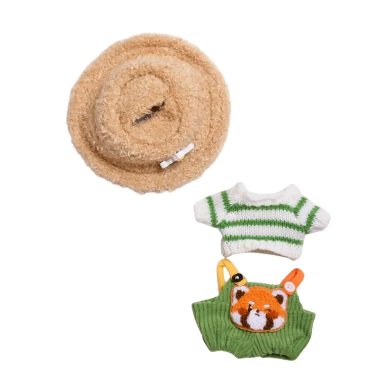 

Doll Clothes Cute Fashion Photo Props Soft Decoration for Kids Doll Sweater Pants Doll Outifits Doll Clothing for 5.91inch Doll