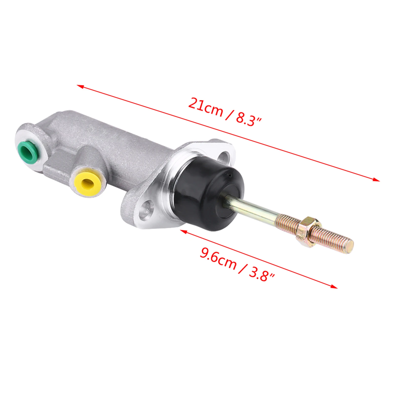 Hydraulic Brake Master Cylinder Aluminum Alloy Car Brake Master Cylinder 0.75inch Bore Remote for Hydraulic Hydro Handbrake