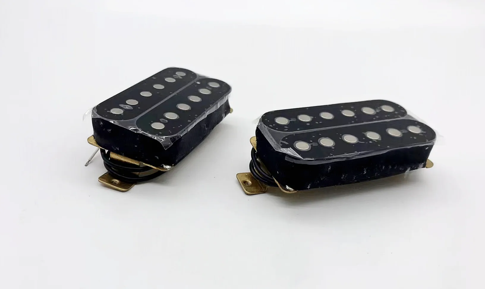 Professional Set of Black Humbucker Pickups for Electric Guitar RoHS 1706 Made in Korea Music Accessories #P211