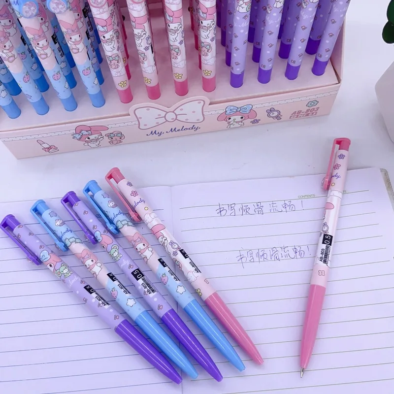 60 stücke Sanrio meine Melodie Gel Stifte Hallo Kitty Student writing Unterschrift neutralen Stift Büro Schule Lieferanten Schreibwaren Großhandel