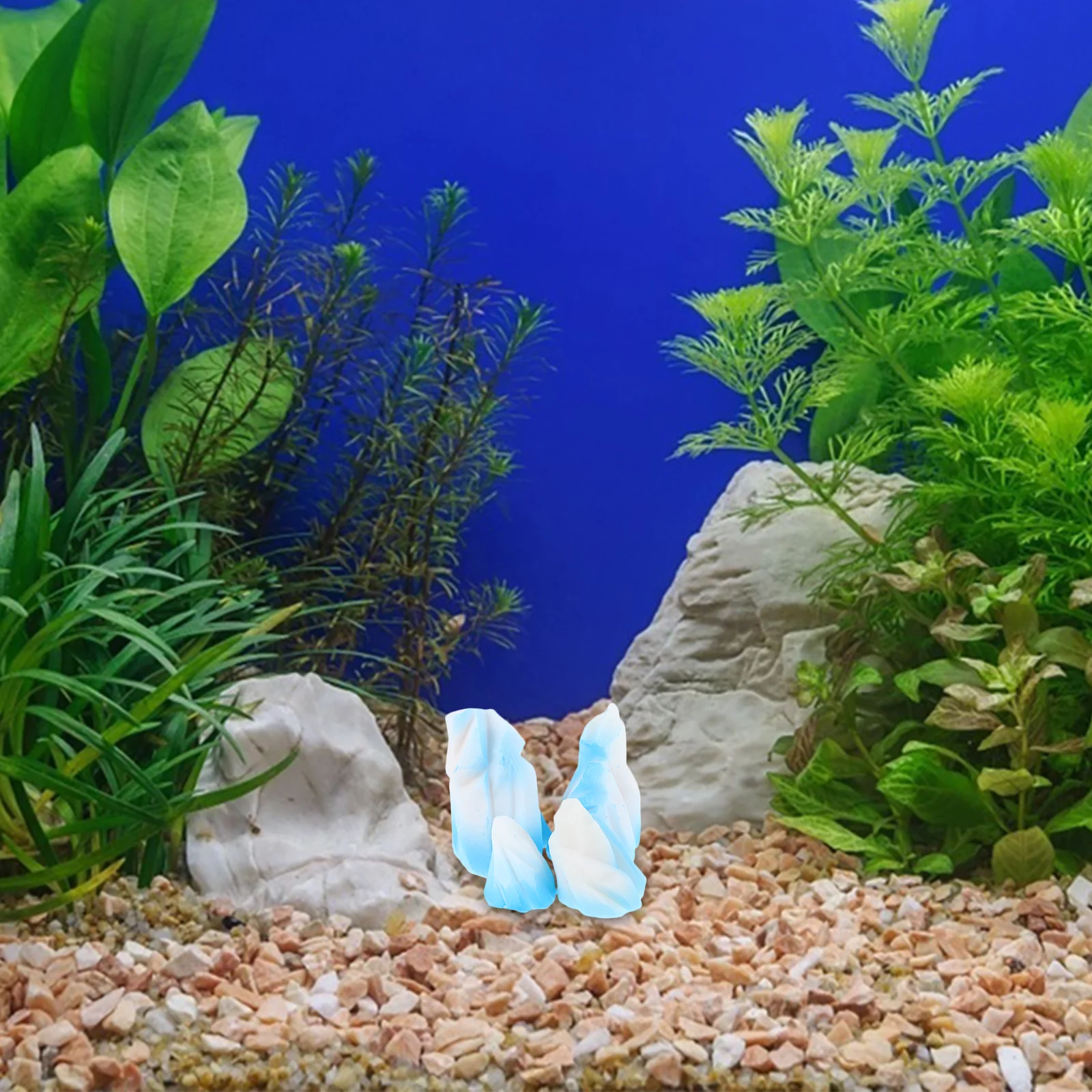 

4 Pcs Simulated Iceberg Ornaments Micro Landscape Resin Sculptures Figures Playset Home Decor