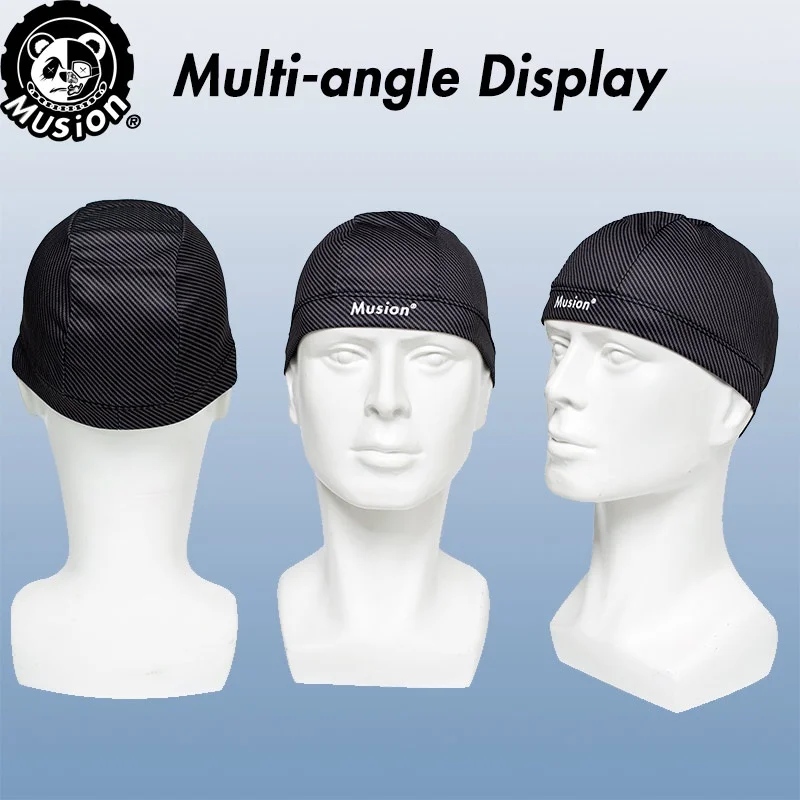 Musion Head Cover Original Design Motorcycle Helmet Inner Cap Sweat-absorbing High-stretch Outdoor Sports Cap