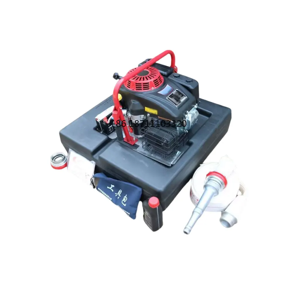 Emergency firefighting gasoline remote control ship fire pump multifunctional firefighting floating boat pump